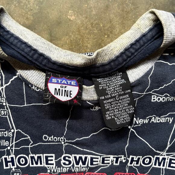 Cool Vintage Mississippi States of Mine‎ All Over Print - Picture 3 of 4